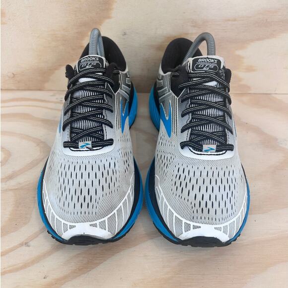 Brooks -Adrenaline GTS 18 -Running Shoes -Gray/Blue -Women's -9.5(B)-1202681B114 - Picture 2 of 9